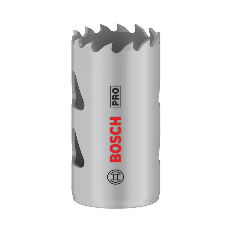 Bosch 1x Scie trépan PRO Multi Material (pour Bois résineux, Cloison sèche, Ø 27 mm, Professional Accessoire Perceuses/visseuses