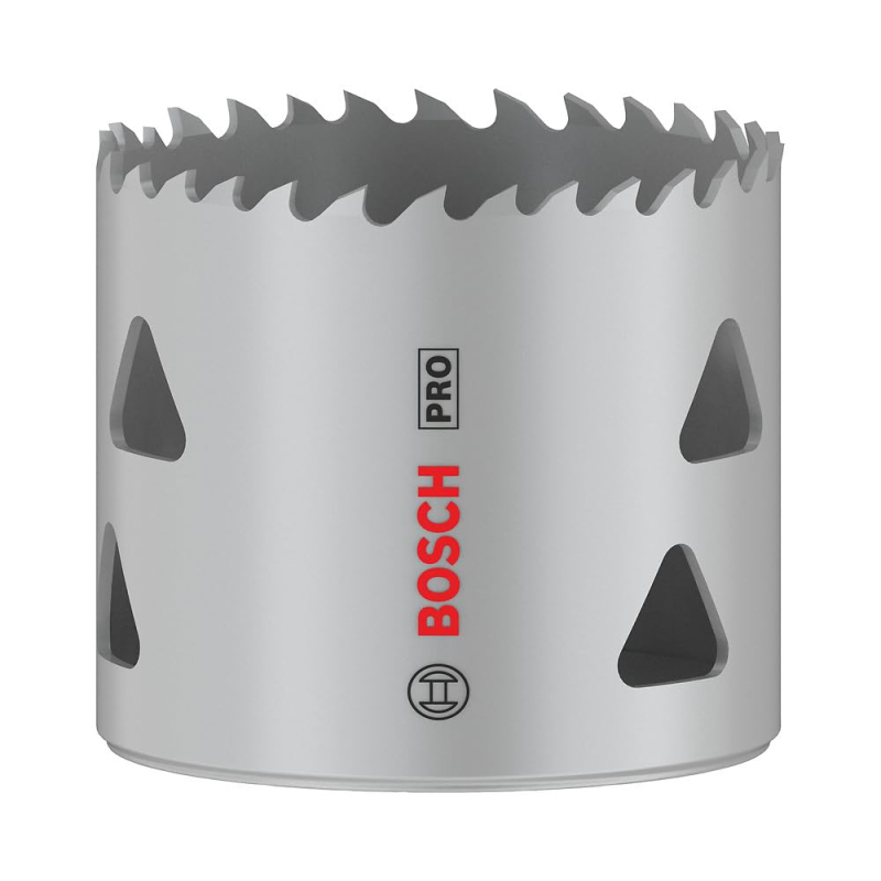 Bosch 1x Scie trépan PRO Multi Material (pour Bois résineux, Cloison sèche, Ø 56 mm, Professional Accessoire Perceuses/visseuses