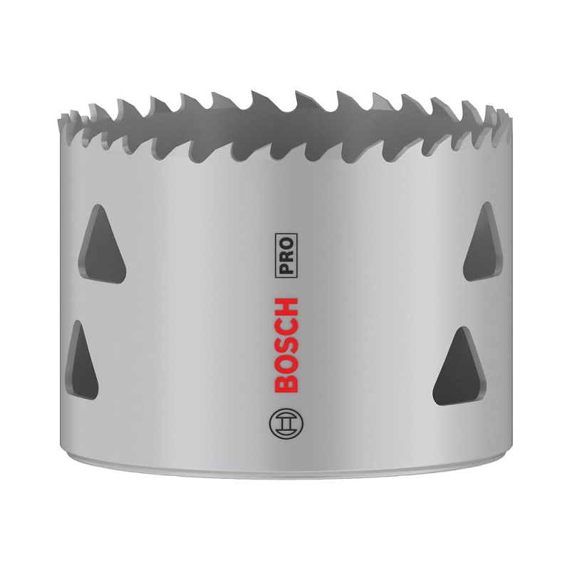 Bosch 1x Scie trépan PRO Multi Material (pour Bois résineux, Cloison sèche, Ø 67 mm, Professional Accessoire Perceuses/visseuses