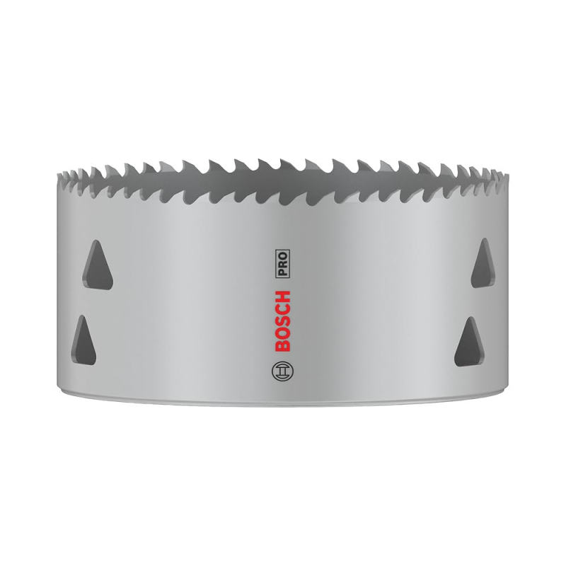 Bosch 1x Scie trépan PRO Multi Material (pour Bois résineux, Cloison sèche, Ø 105 mm, Professional Accessoire Perceuses/visseuse