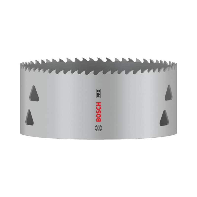 Bosch 1x Scie trépan PRO Multi Material (pour Bois résineux, Cloison sèche, Ø 114 mm, Professional Accessoire Perceuses/visseuse