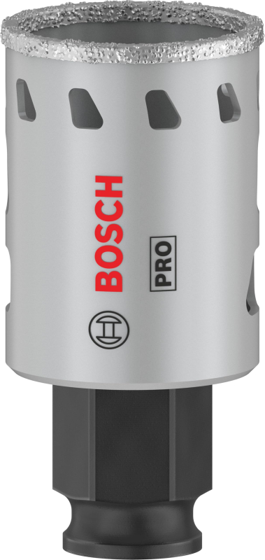 Bosch 1x Scie trépan PRO Tile Power Change Plus (pour Carrelages durs, Carreaux tendres, Ø 32 mm, Professional Accessoire Perceu
