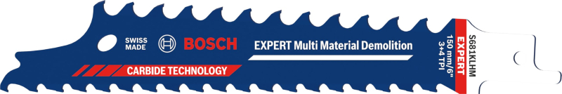 Bosch 1 lame de scie sabre Expert Multi Material Demolition S681KLHM (pour bois avec métal, bois de construction avec mortier et