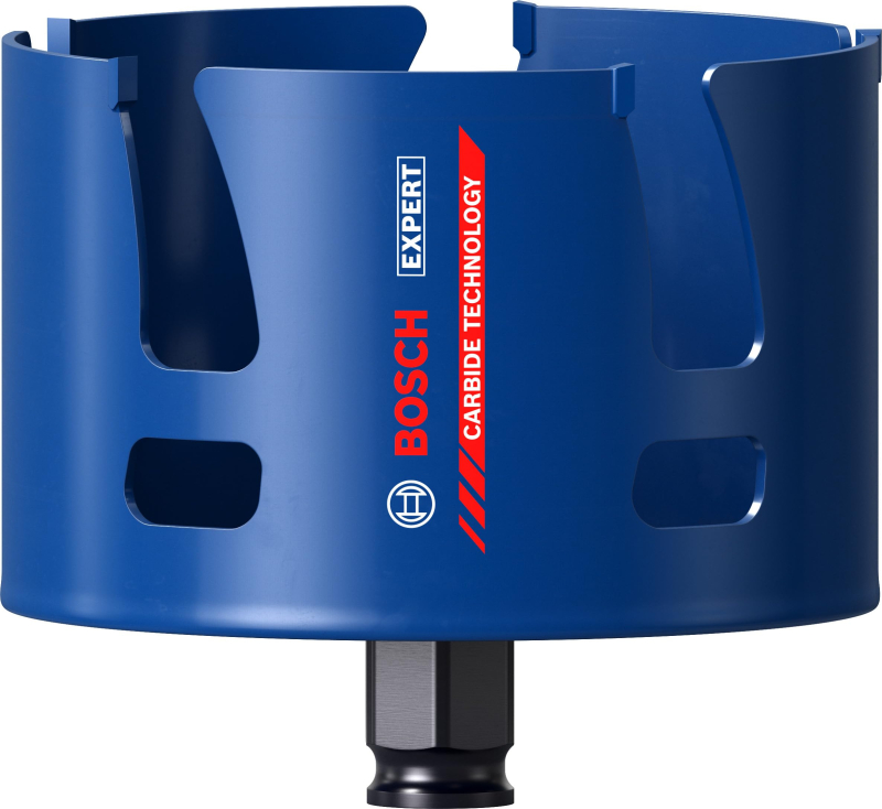 Bosch 1x Scie trépan EXPERT (pour Bois résineux, Panneau aggloméré, Ø 105 mm, Professional Accessoire Perceuses)