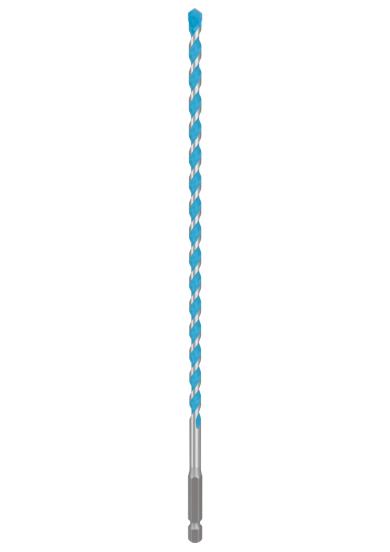 Bosch Outillages 1x Forets Expert HEX-9 MultiConstruction (pour Béton, Ø 6,50x250 mm, Accessoires Perceuse à percussion)