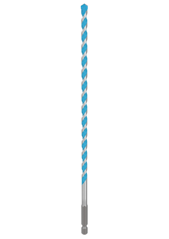 Bosch Outillages 1x Forets Expert HEX-9 MultiConstruction (pour Béton, Ø 7,00x250 mm, Accessoires Perceuse à percussion)