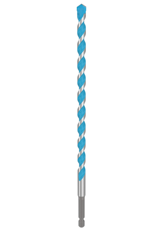 Bosch Outillages 1x Forets Expert HEX-9 MultiConstruction (pour Béton, Ø 10,00x250 mm, Accessoires Perceuse à percussion)