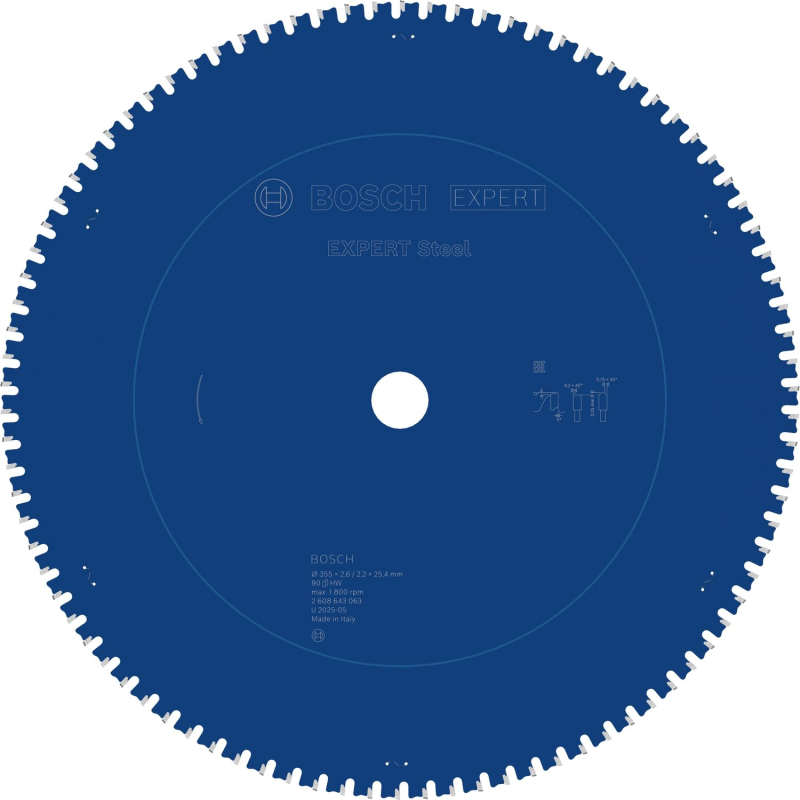 Bosch 1x EXPERT Steel filaire pour scies à sec à onglets (pour Acier, Ø mm, Professional Accessoire Scie circulaire à sec à ongl