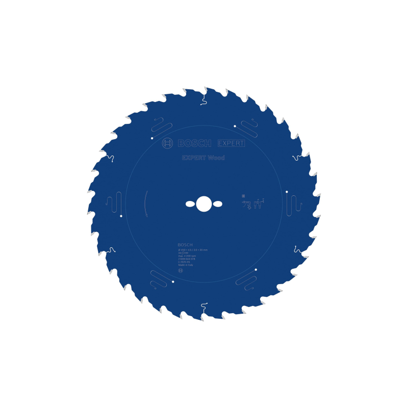 Bosch 1x Lame de scie circulaire filaire EXPERT Wood (pour Bois résineux, Bois dur, Ø mm, Professional Accessoire Scies circulai