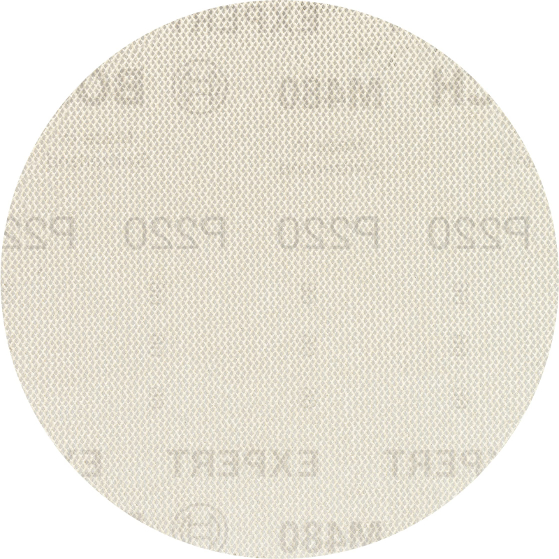 Bosch 50x Abrasifs réticulés EXPERT M480 (pour Peinture sur bois, Bois dur, Ø 125 mm, Grain 220, Professional Accessoire Ponceus