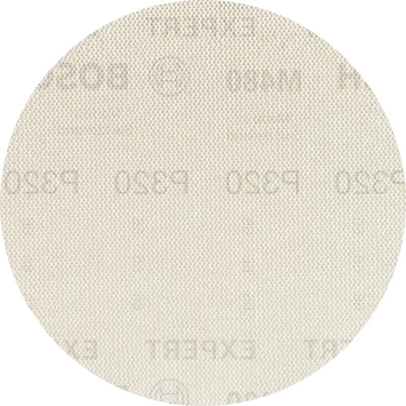 Bosch 50x Abrasifs réticulés EXPERT M480 (pour Peinture sur bois, Bois dur, Ø 125 mm, Grain 320, Professional Accessoire Ponceus