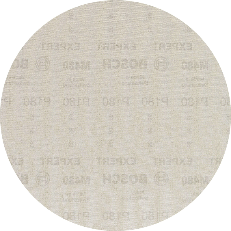 Bosch 25x Abrasifs réticulés EXPERT M480 (pour Cloison sèche, Bois dur, Ø 225 mm, Grain 180, Professional Accessoire Ponceuse po