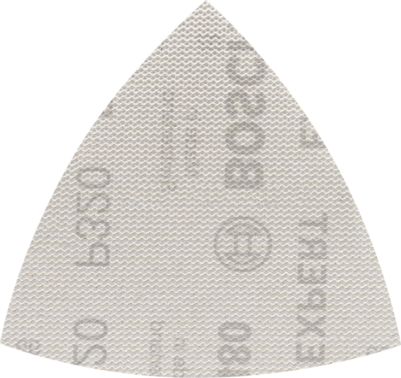 Bosch 5x Abrasifs réticulés EXPERT M480 (pour Peinture sur bois, Bois dur, Ø 93x93 mm, Grain 320, Professional Accessoire Ponceu