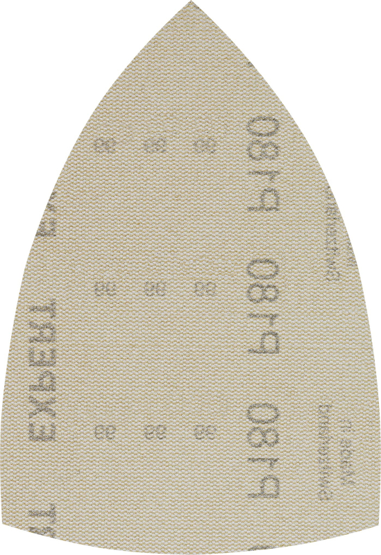 Bosch 10x Abrasifs réticulés EXPERT M480 (pour Peinture sur bois, Bois dur, Ø 100x150 mm, Grain 180, Professional Accessoire Pon