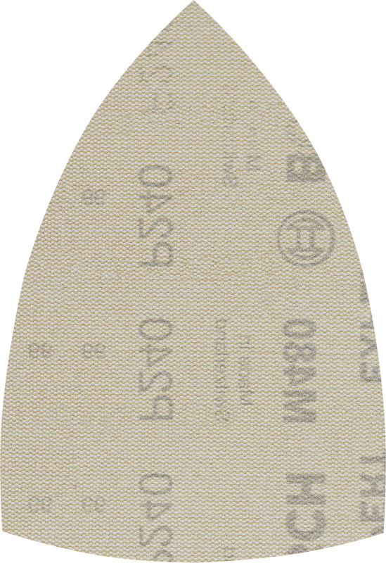 Bosch 10x Abrasifs réticulés EXPERT M480 (pour Peinture sur bois, Bois dur, Ø 100x150 mm, Grain 240, Professional Accessoire Pon
