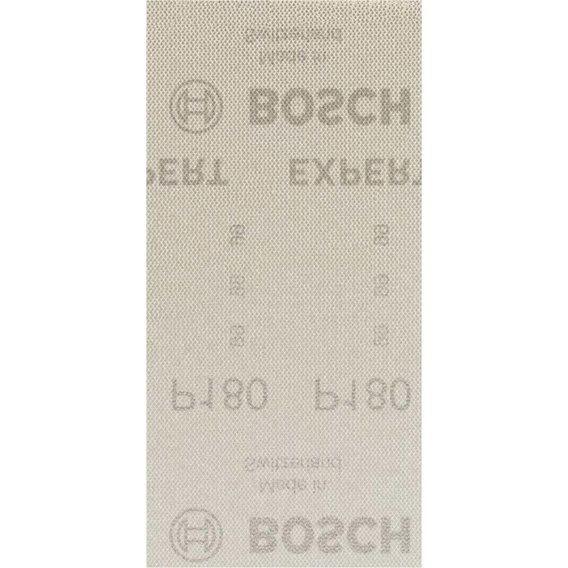 Bosch 50x Abrasifs réticulés EXPERT M480 (pour Peinture sur bois, Bois dur, Ø 93x186 mm, Grain 180, Professional Accessoire Ponc