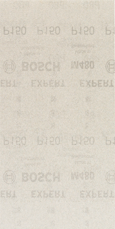 Bosch 10x Abrasifs réticulés EXPERT M480 (pour Peinture sur bois, Bois dur, Ø 115x230 mm, Grain 150, Professional Accessoire Pon