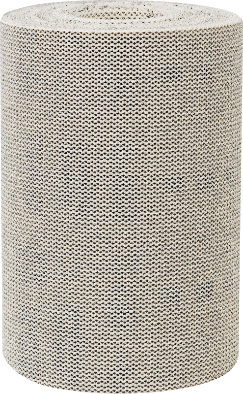 Bosch 1x Rouleaux d'abrasif réticulé EXPERT M480 (pour Peinture sur bois, Bois dur, 115 mm x 5 m, Grain 100, Professional Access