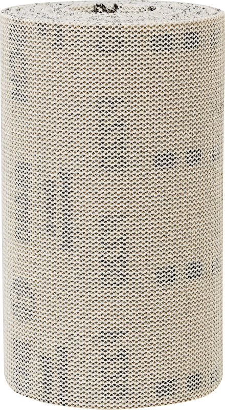 Bosch 1x Rouleaux d'abrasif réticulé EXPERT M480 (pour Peinture sur bois, Bois dur, 115 mm x 5 m, Grain 220, Professional Access
