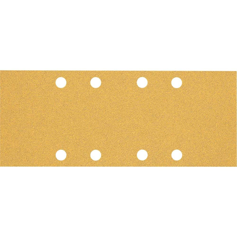 Bosch 10x Feuilles abrasives EXPERT C470 à 8 trous (pour Peinture sur bois, Bois dur, Ø 93x230 mm, Grain 60, Professional Access