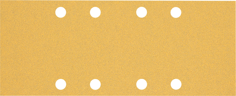 Bosch 10x Feuilles abrasives EXPERT C470 à 8 trous (pour Peinture sur bois, Bois dur, Ø 93x230 mm, Grain 80, Professional Access