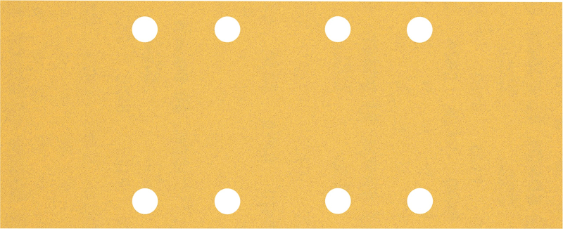 Bosch 10x Feuilles abrasives EXPERT C470 à 8 trous (pour Peinture sur bois, Bois dur, Ø 93x230 mm, Grain 120, Professional Acces