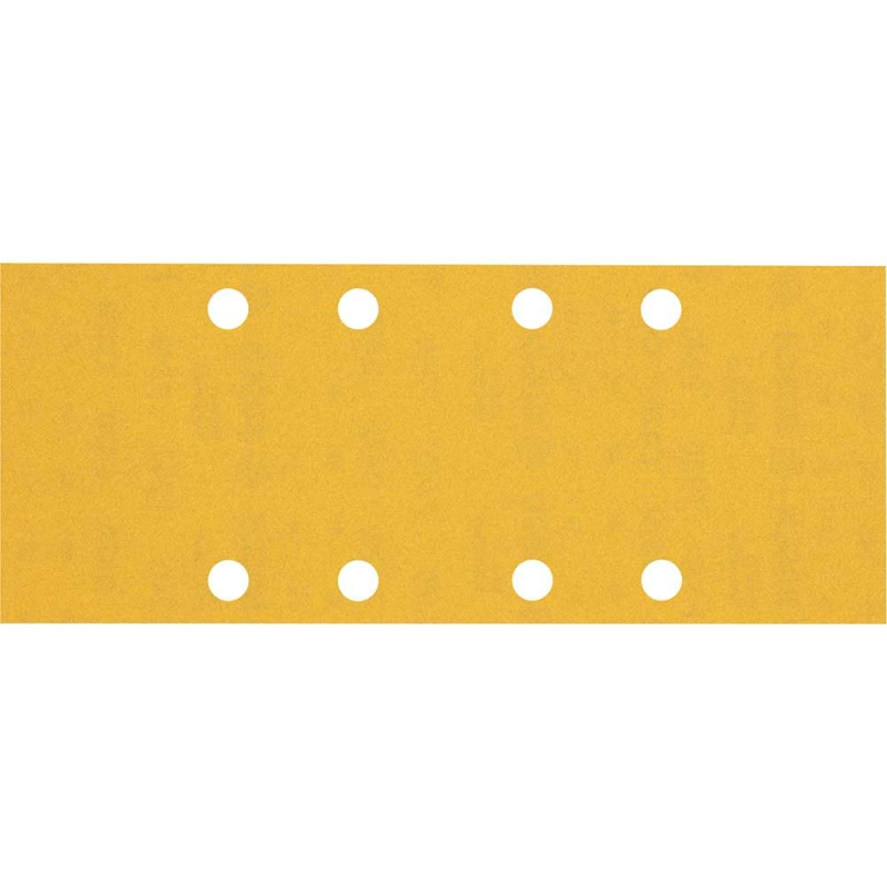 Bosch 10x Feuilles abrasives EXPERT C470 à 8 trous (pour Peinture sur bois, Bois dur, Ø 93x230 mm, Grain 240, Professional Acces