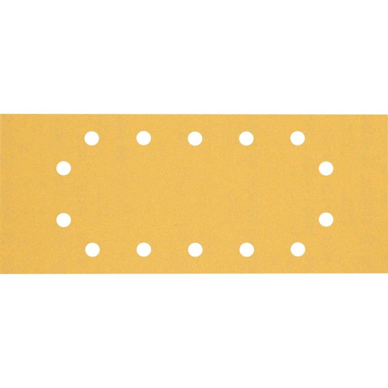 Bosch 10x Feuilles abrasives EXPERT C470 à 14 trous (pour Peinture sur bois, Bois dur, Ø 115x280 mm, Grain 120, Professional Acc