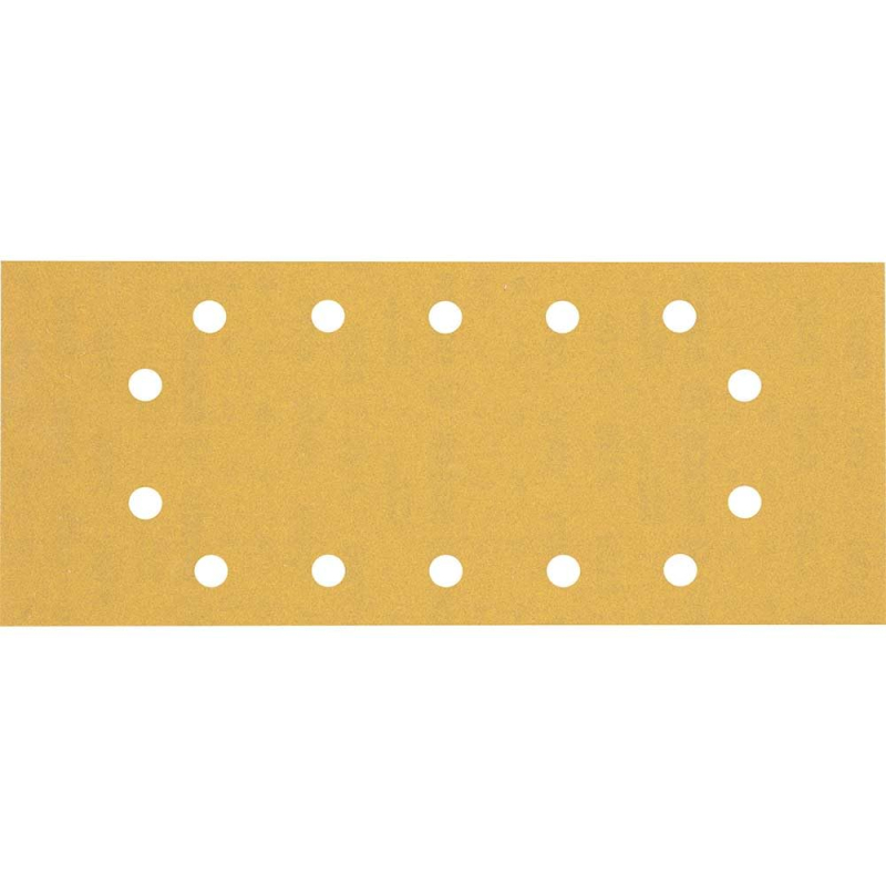 Bosch 10x Feuilles abrasives EXPERT C470 à 14 trous (pour Peinture sur bois, Bois dur, Ø 115x280 mm, Grain 180, Professional Acc