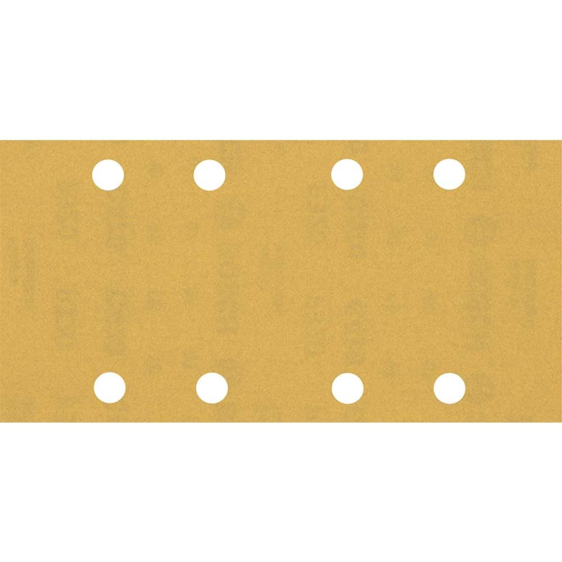 Bosch 10x Feuilles abrasives EXPERT C470 à 8 trous (pour Peinture sur bois, Bois dur, Ø 93x186 mm, Grain 320, Professional Acces