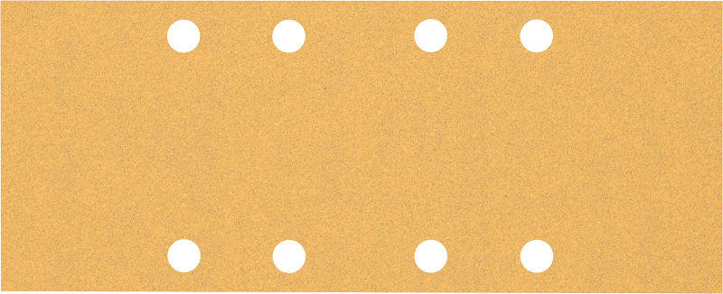 Bosch 10x Feuilles abrasives EXPERT C470 à 8 trous (pour Peinture sur bois, Bois dur, Ø 93x230 mm, Grain 100, Professional Acces