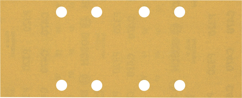 Bosch 10x Feuilles abrasives EXPERT C470 à 8 trous (pour Peinture sur bois, Bois dur, Ø 93x230 mm, Grain 320, Professional Acces