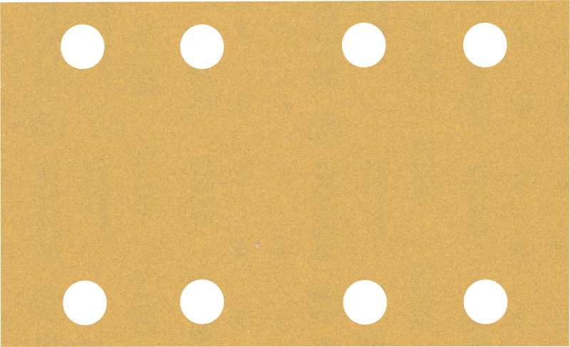 Bosch 10x Feuilles abrasives EXPERT C470 à 8 trous (pour Peinture sur bois, Bois dur, Ø 80x133 mm, Grain 180, Professional Acces