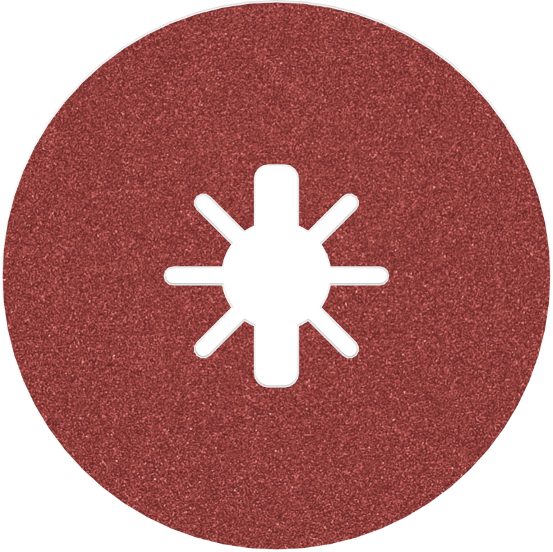 Bosch 1x Disque abrasif sur fibres PRO Metal R780 pour X-Lock (pour Acier, Acier inoxydable, Ø 115 mm, Grain 100, Professional A