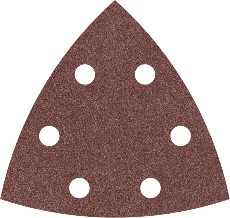 Bosch 5x Disque de ponçage PRO F460 pour outils multifonctions (pour Peinture sur bois, Bois dur, Ø 93x93 mm, Grain 60, Professi