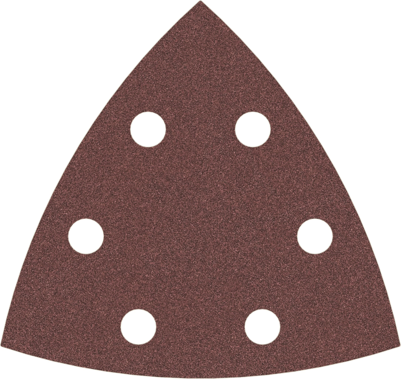 Bosch 5x Disque de ponçage PRO F460 pour outils multifonctions (pour Peinture sur bois, Bois dur, Ø 93x93 mm, Grain 180, Profess