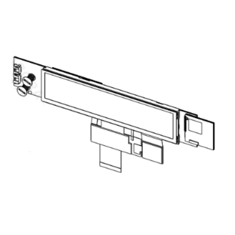 Carte électronique, module d'affichage ELECTROLUX 140108956479