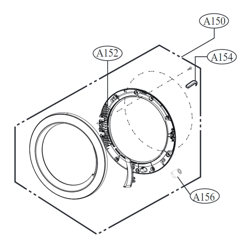 Porte complète LG ADC74154928