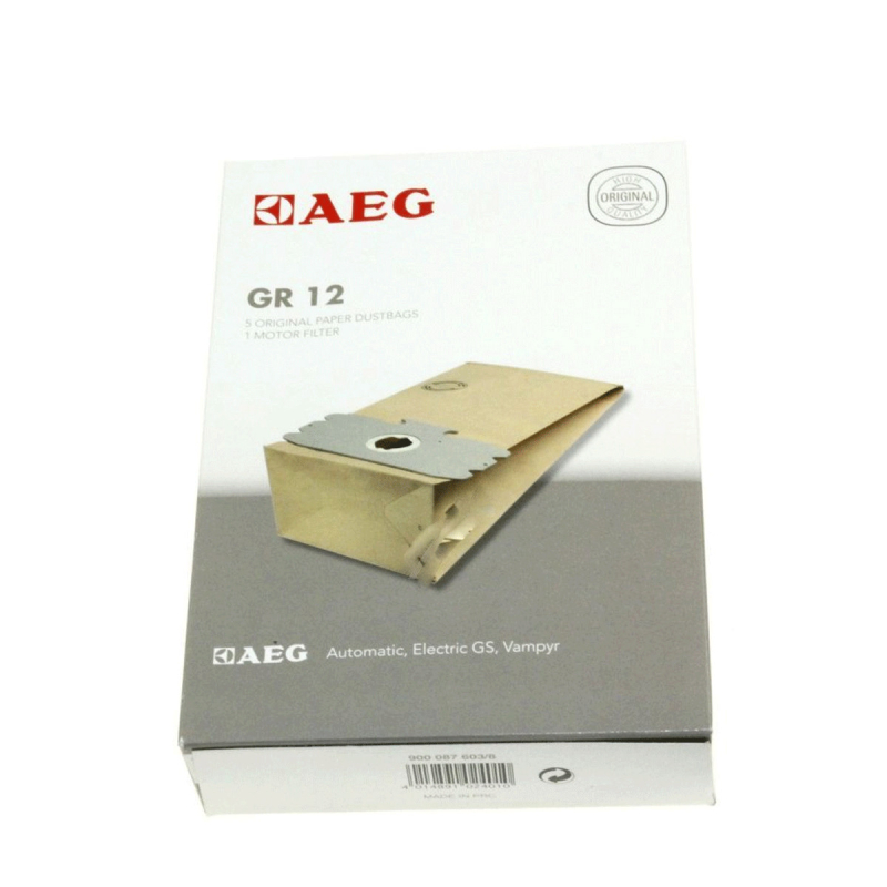 Sachet de 5 sacs + 1 filtre d'origine AEG 8996689012533