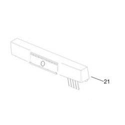 Tableau de bord (repère 21) HAIER 41049426