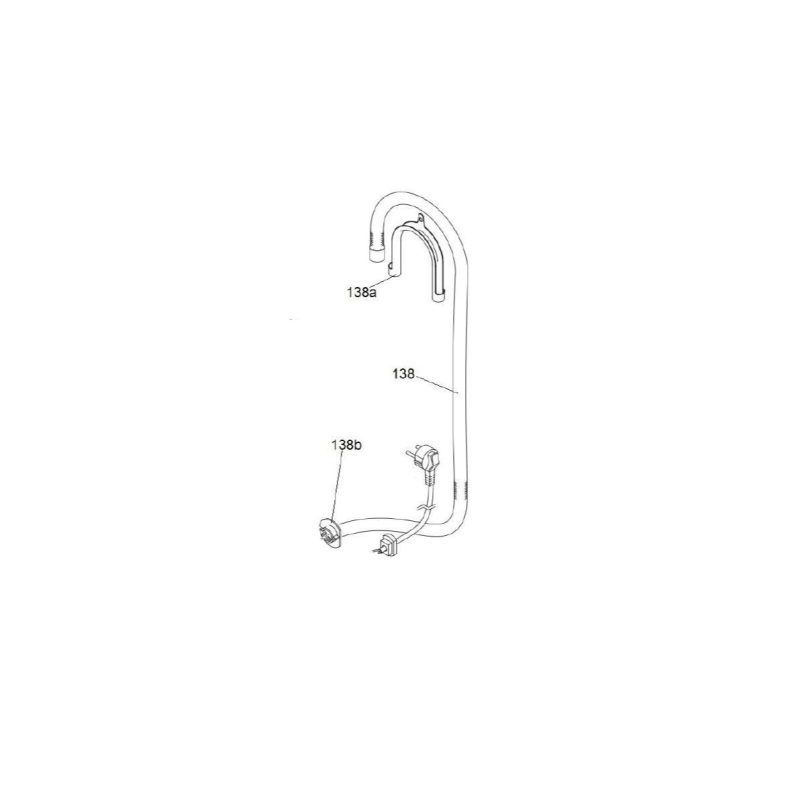 Attache tuyau CANDY 41051190