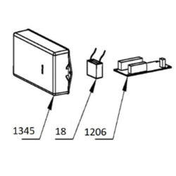 Condensateur (repère 18) CANDY 49036504