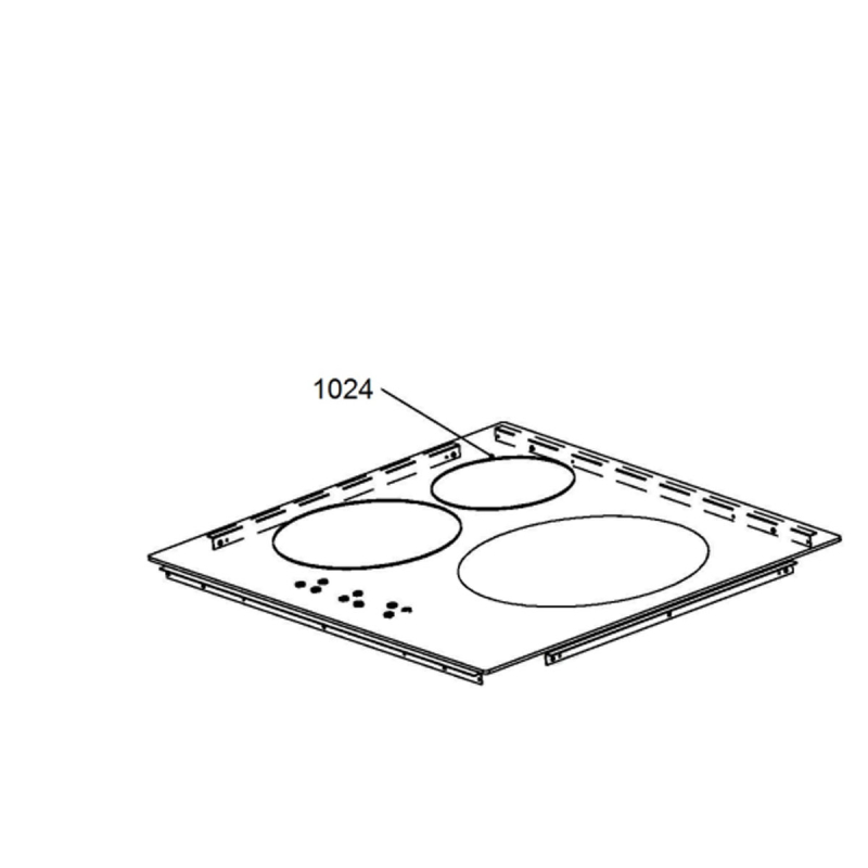 Dessus vitrocéramique CANDY 49111586