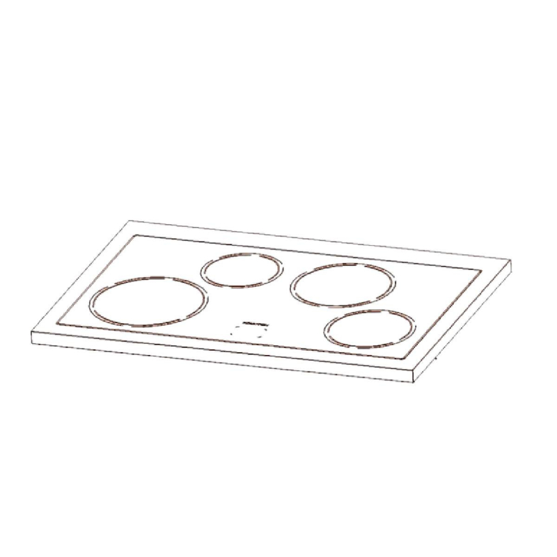 Dessus vitrocéramique ROSIERES 70039402