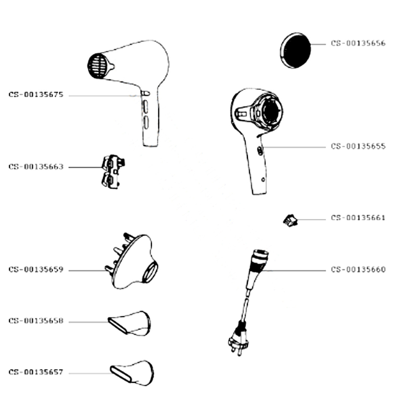 Interrupteur cold (repère CS-00135661) CALOR CS-00135661