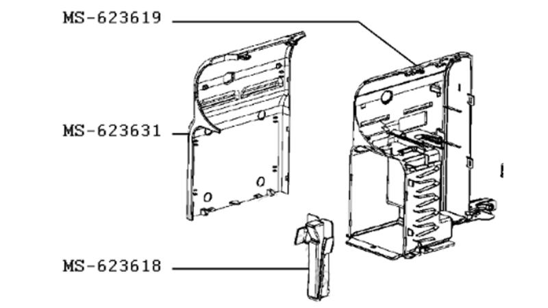 Guide contain caps KRUPS MS-624413
