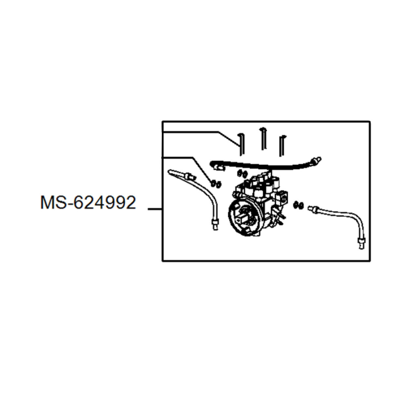 Vanne avec tuyau MOULINEX MS-624992