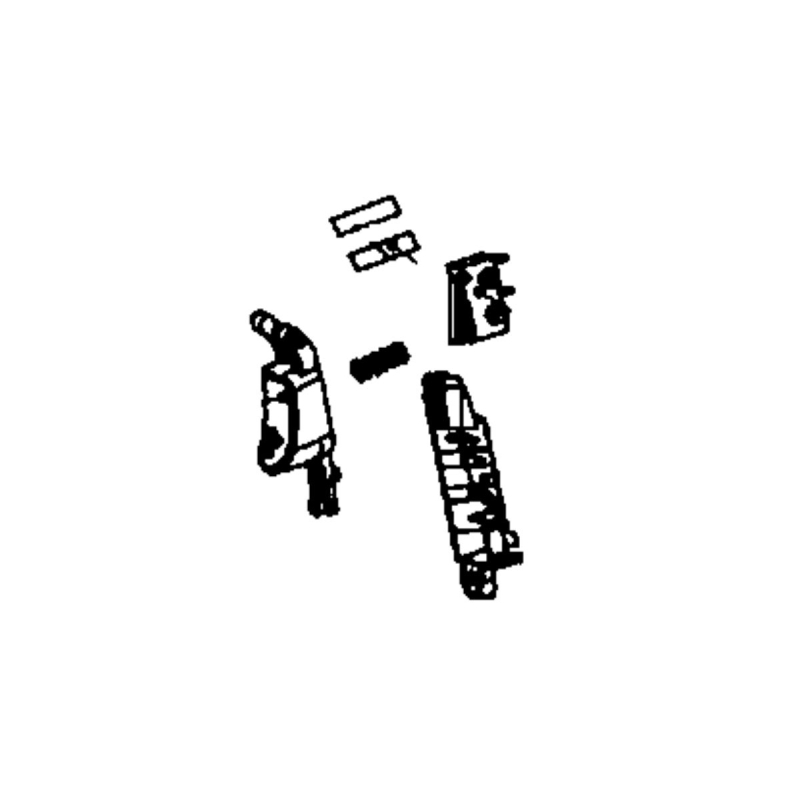 Bouton d'interrupteur et support CALOR SS-1810001885