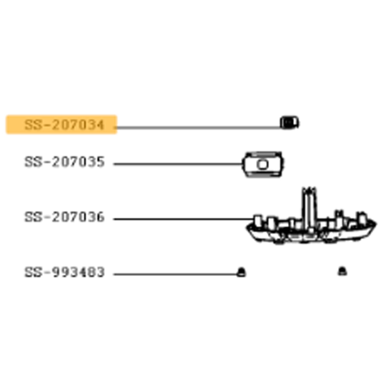 Bouton MOULINEX SS-207034