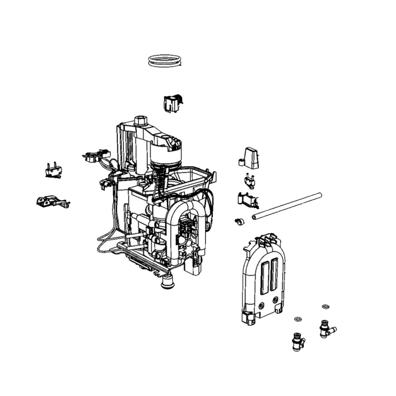Résistance + vérin KRUPS SS-8030001770